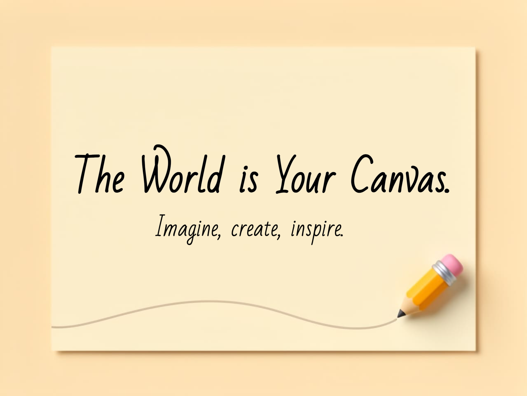 Creative Possibilities eCard Template