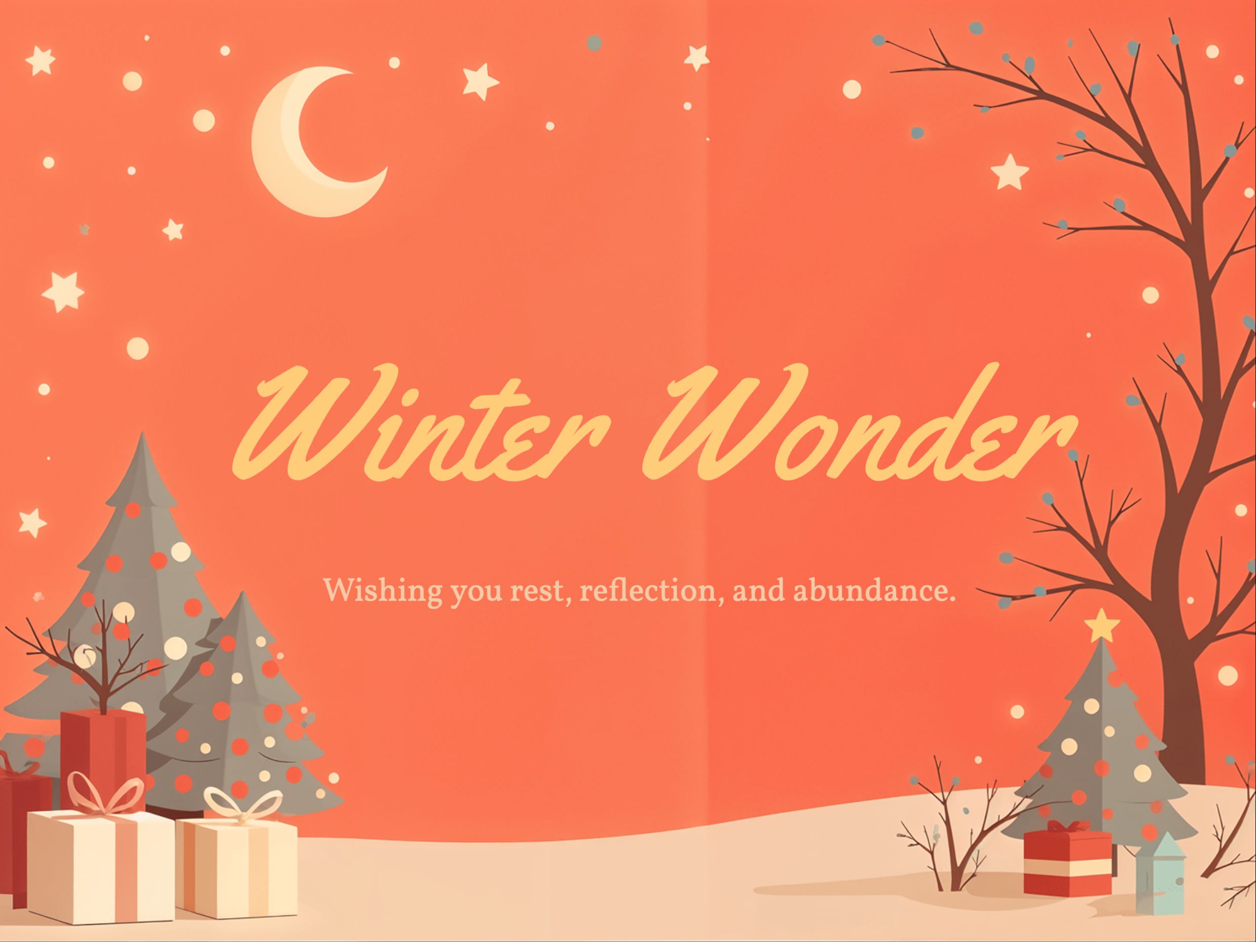 Winter Wonder eCard Template