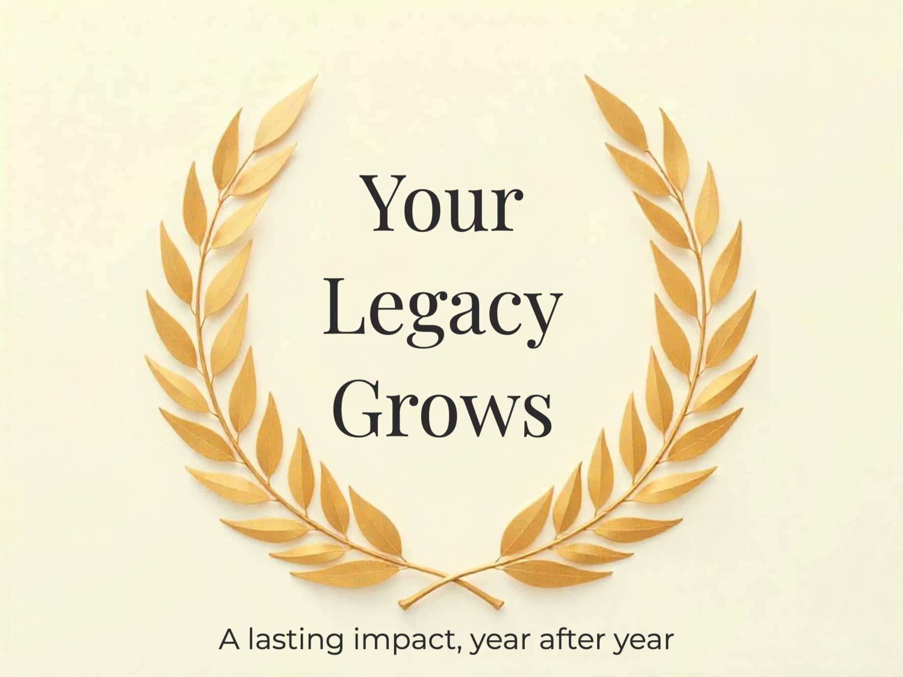 Golden Impact eCard Template