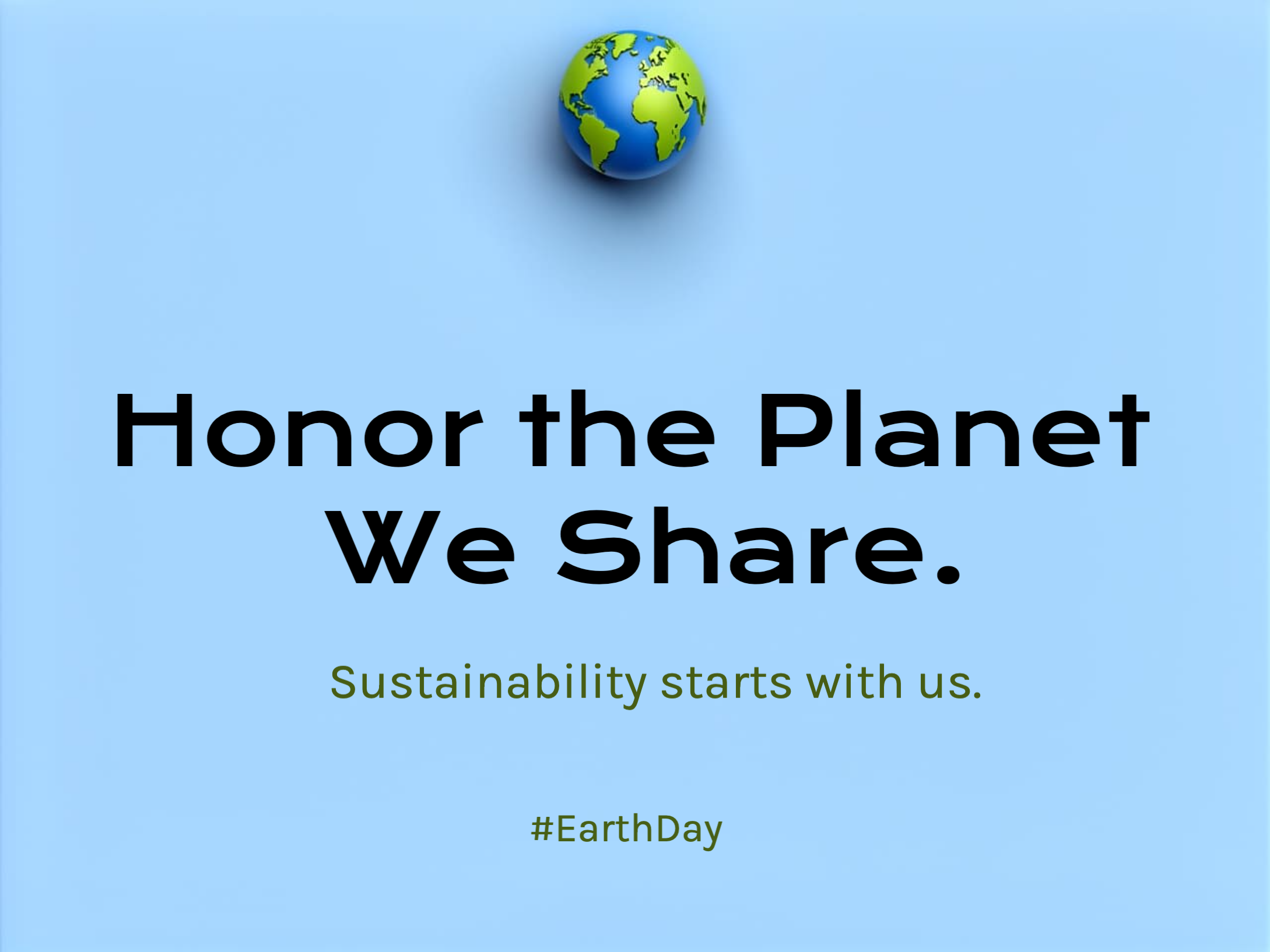 Celebrate Earth eCard Template