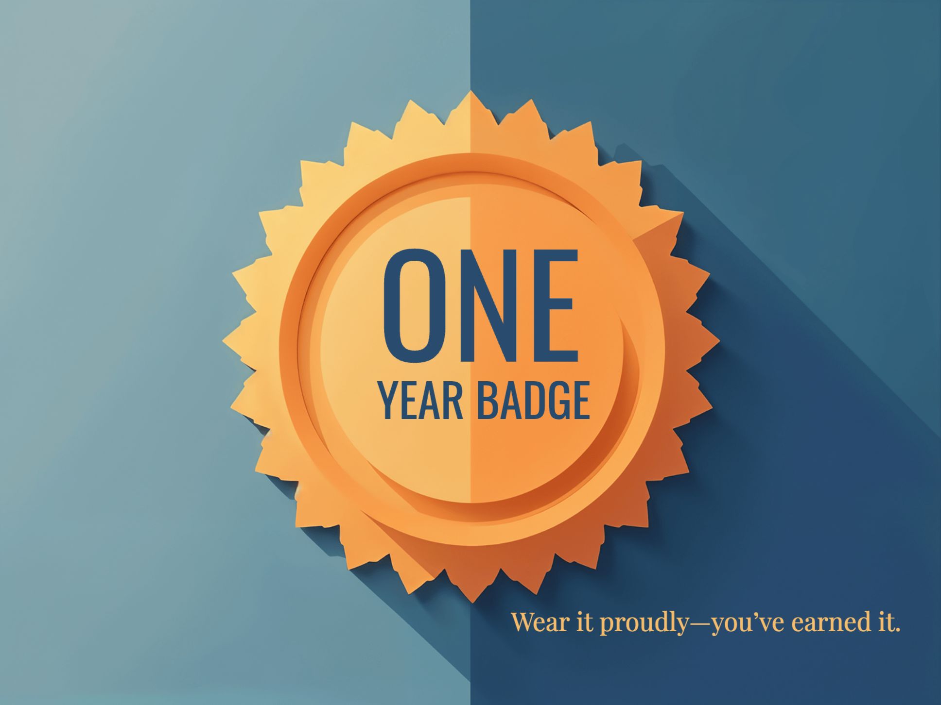 1 Year Milestone eCard Template