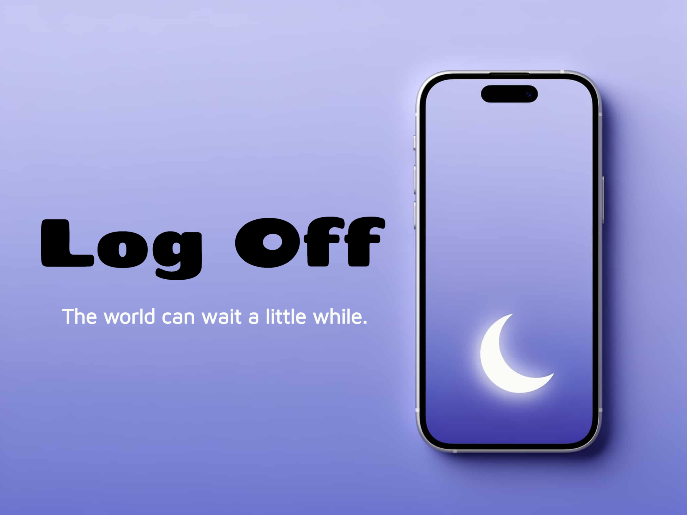 Digital Detox eCard template preview
