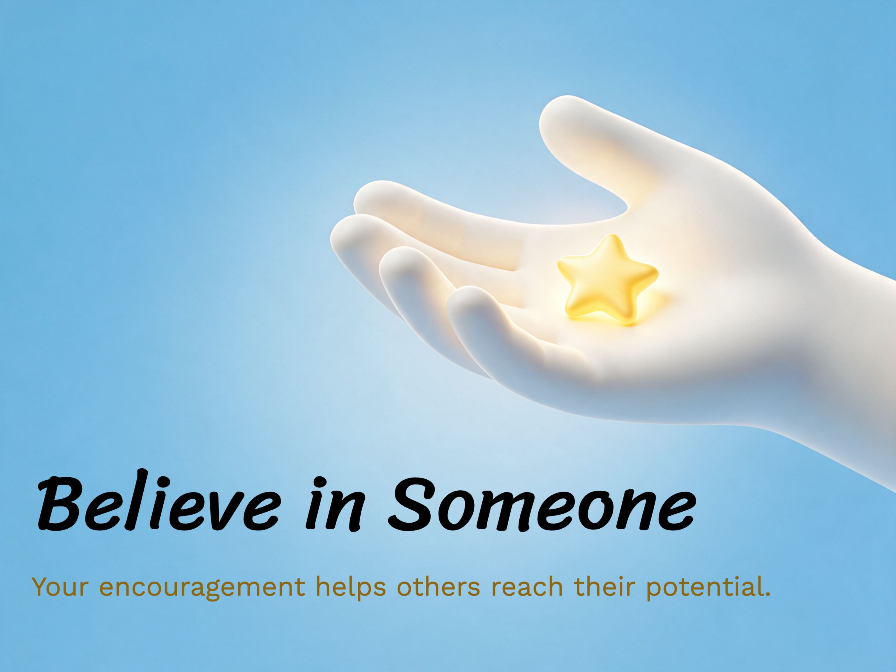 A Guiding Hand eCard template preview