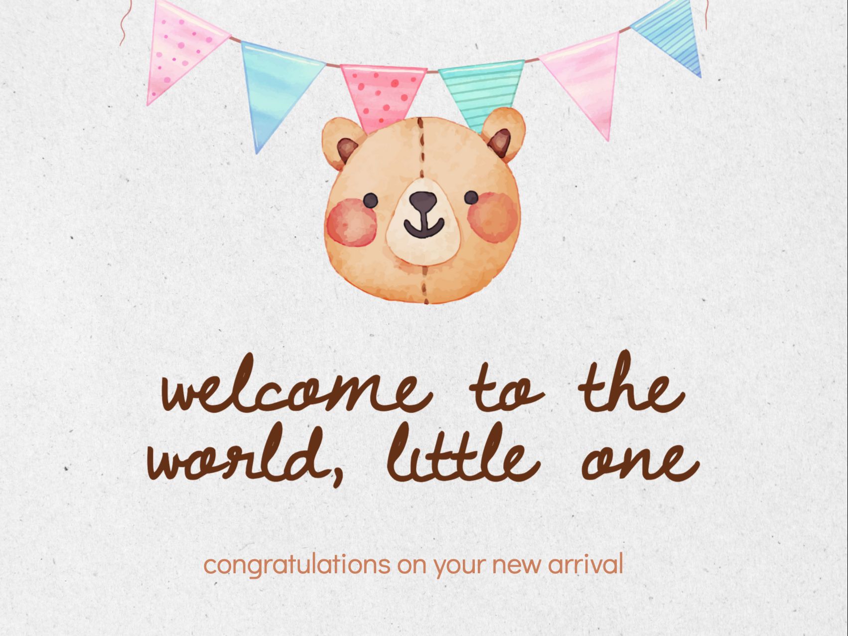 Tiny Hands, Big Adventures eCard Template